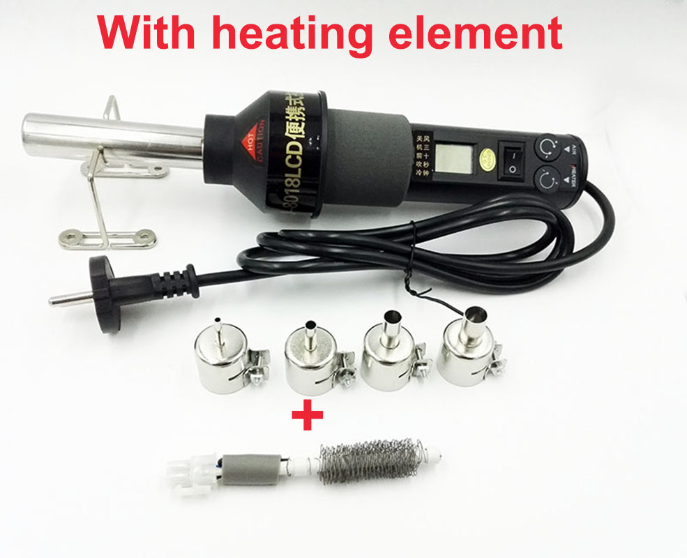 Heat Gun Small - Регулируемый цифровой фен, тепловая пушка, паяльная