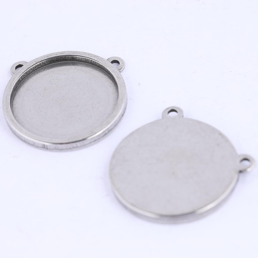 Bezels Set Pendant - 5 шт. пустая основа кабошона 16