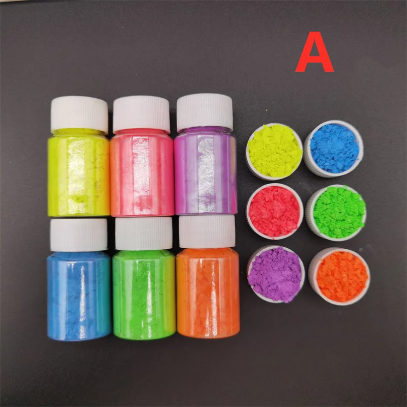 12 цветов флуоресцентного неон – обзор и цена Resin Glitter Pack