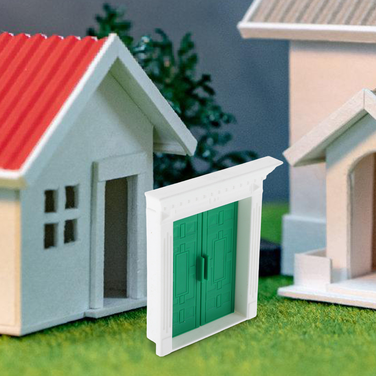 1 комплект миниатюрных дверей  – обзор и цена Resin Craft Workshop