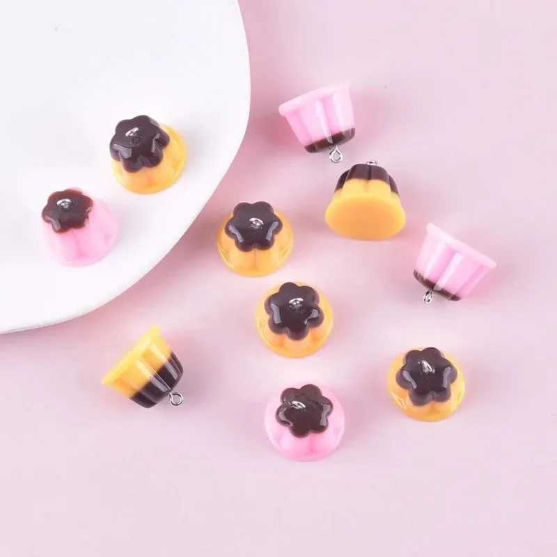 10 шт. 3D мини-подвесок из смо – обзор и цена Resin Crafts Diy