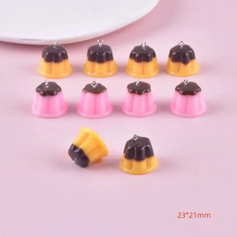 10 шт. 3D мини-подвесок из смо – обзор и цена Resin Crafts Diy