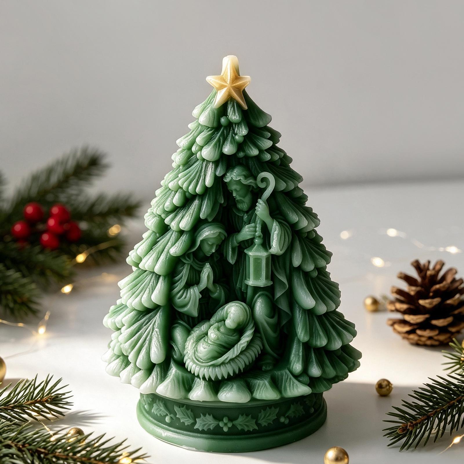 Форма для свечей в виде рождес – обзор и цена Resin Craft Workshop