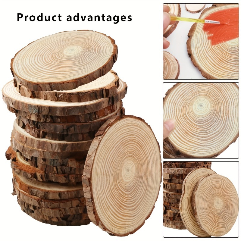 10/15/20 шт. 11,94-13,97 см, н – обзор и цена Wood Ring Blank