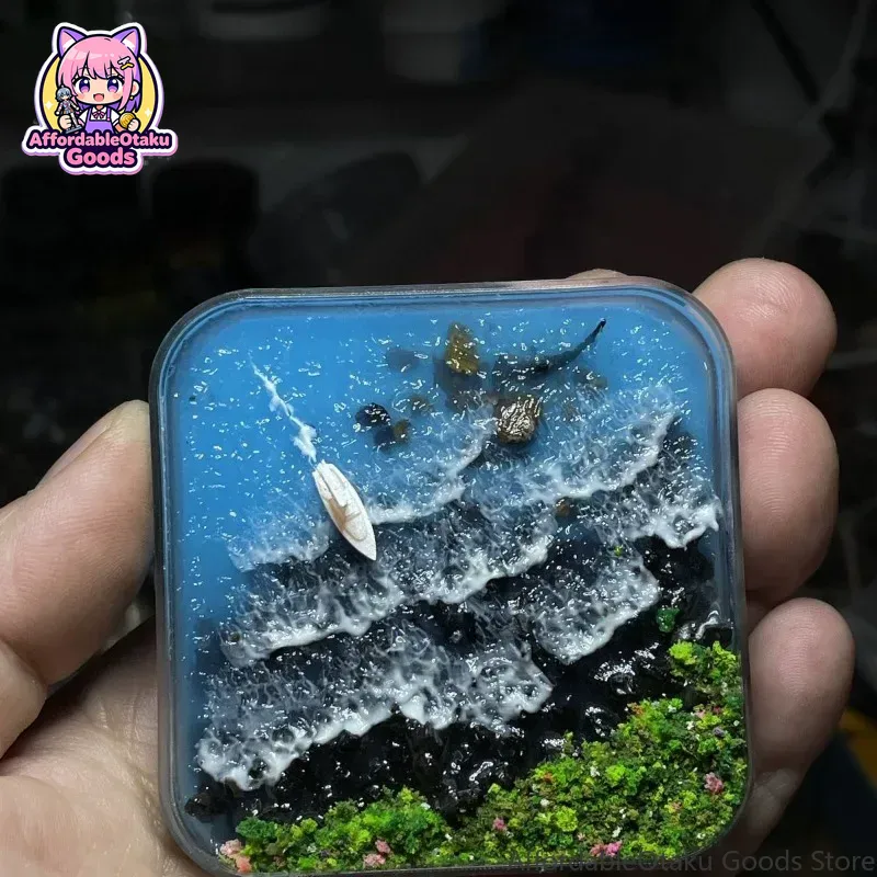 Рыбья сцена с маяком, декорати – обзор и цена Crafting Resin